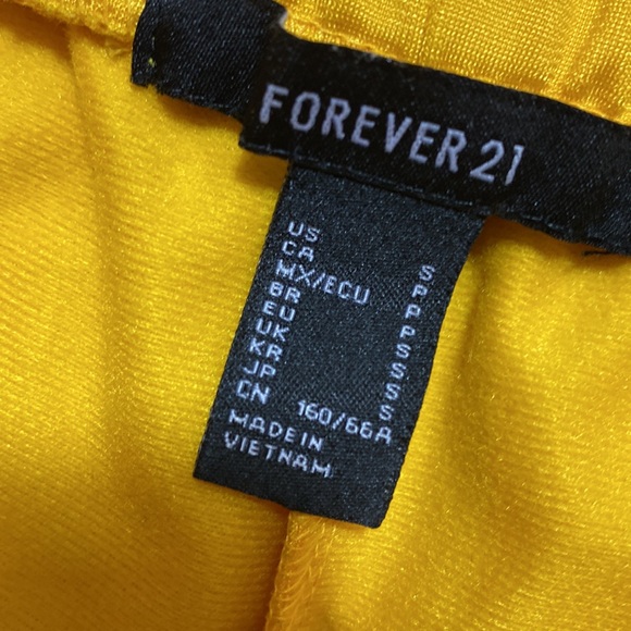 Yellow Checkered Lounge Jogger Sweatpants S - Picture 5 of 7